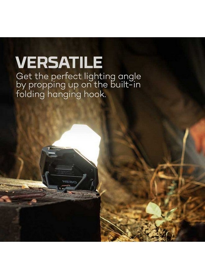 نيبو جاليلو إير فانوس قابل للطي 500 لومن أبيض وأسود 5.5 × 5.51 × 5.51 انش NEB-LTN-1008-G - Image 3